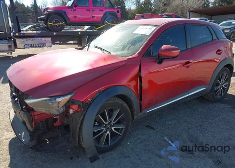 2016 Mazda Cx-3 Grand Touring из США, поврежденный, VIN JM1DKBD78G0103871